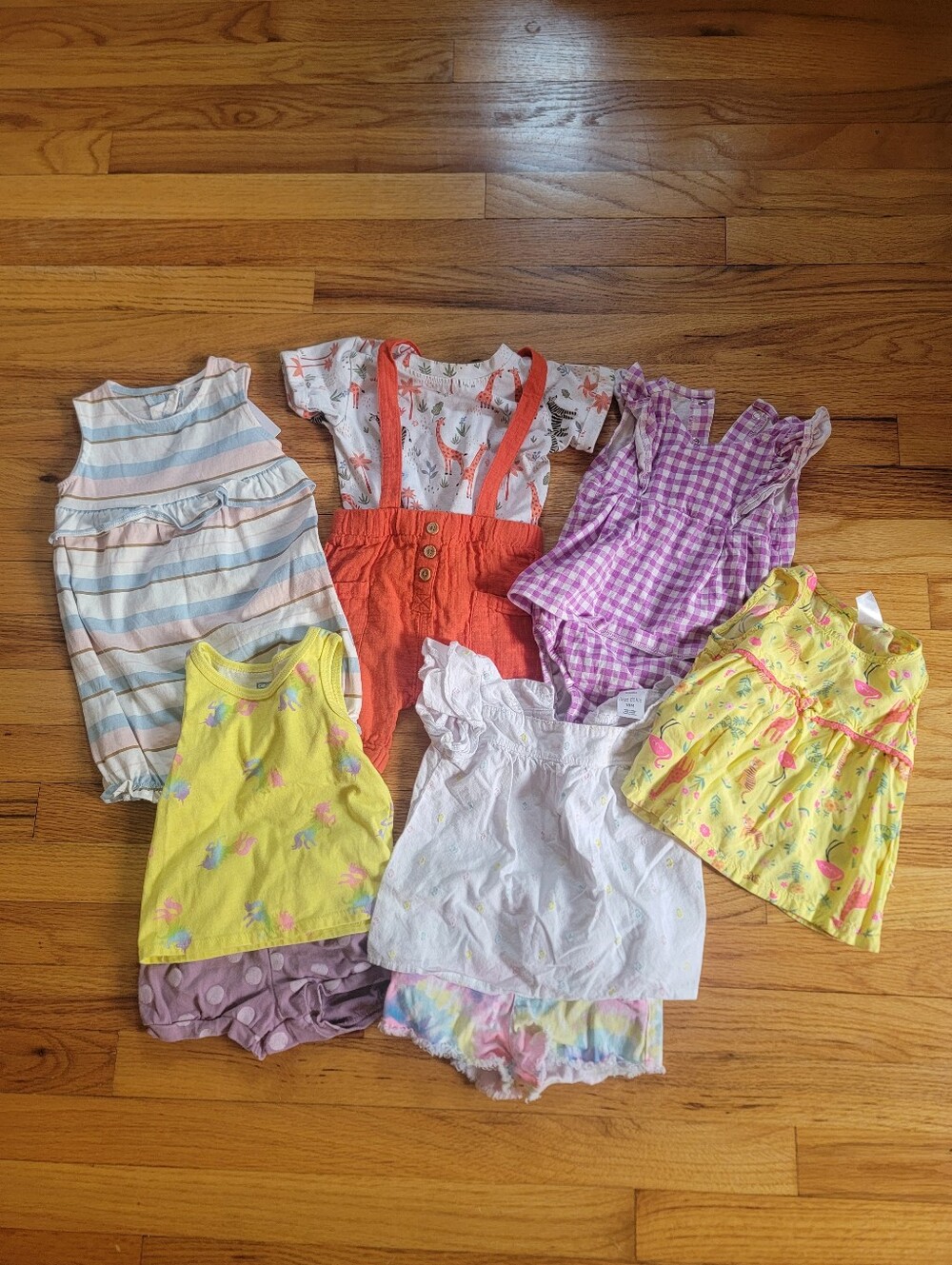 Girls 18 Month Mixed Summer Outfit Lot